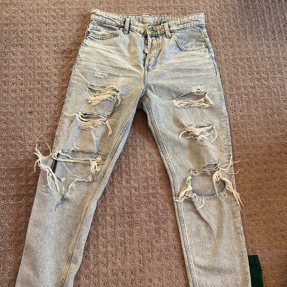 Hudson’s bay ripped jeans